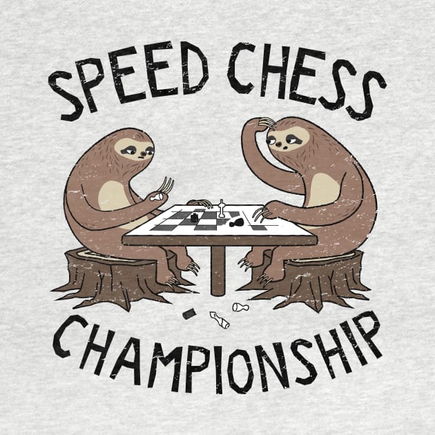 Sloth Speed Chess Championship by propellerhead